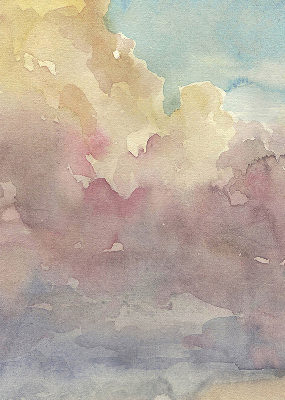 Rolgordijn voor het raam Kleurrijke lucht