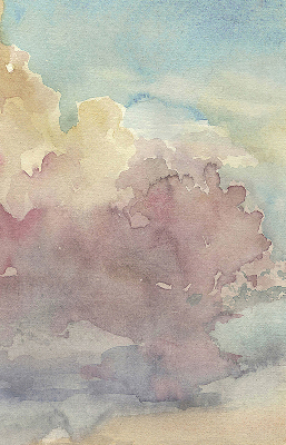 Rolgordijn voor het raam Kleurrijke lucht