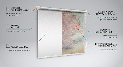 Rolgordijn voor het raam Kleurrijke lucht