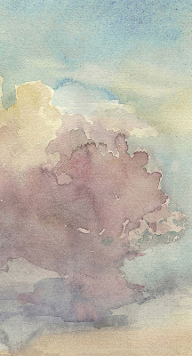 Rolgordijn voor het raam Kleurrijke lucht