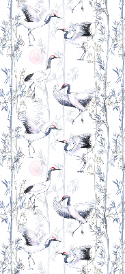 Rolgordijn verduisterend Reigers en bomen