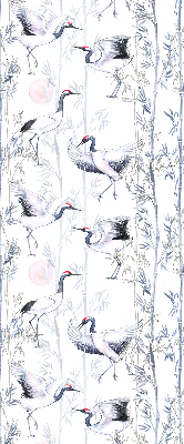 Rolgordijn verduisterend Reigers en bomen