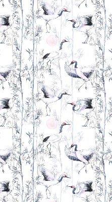 Rolgordijn verduisterend Reigers en bomen