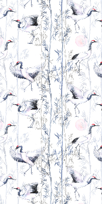 Rolgordijn verduisterend Reigers en bomen