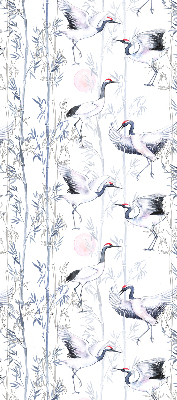 Rolgordijn verduisterend Reigers en bomen