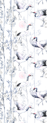 Rolgordijn verduisterend Reigers en bomen