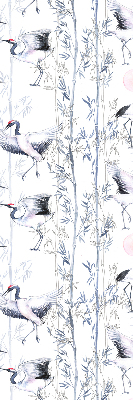 Rolgordijn verduisterend Reigers en bomen