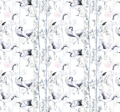 Rolgordijn verduisterend Reigers en bomen