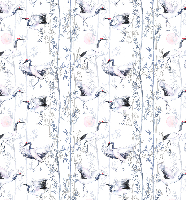 Rolgordijn verduisterend Reigers en bomen