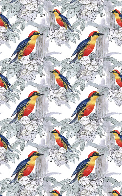 Rolgordijn voor het raam Kleurrijke vogel