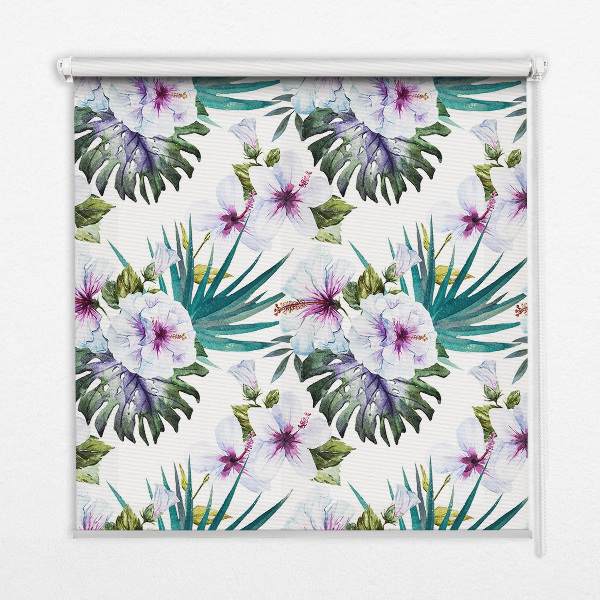 Rolgordijn verduisterend Bloemen