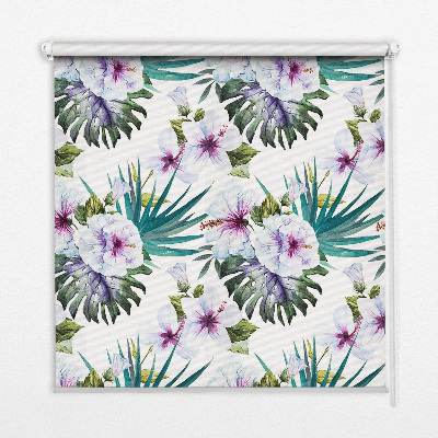 Rolgordijn verduisterend Bloemen