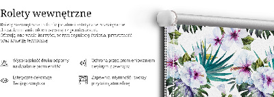 Rolgordijn verduisterend Bloemen