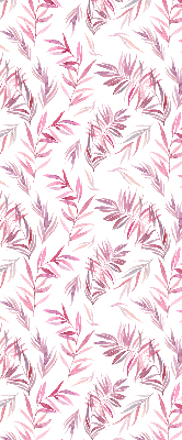 Rolgordijn verduisterend Roze bladeren