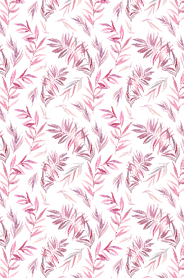 Rolgordijn verduisterend Roze bladeren