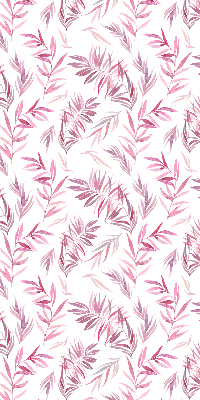 Rolgordijn verduisterend Roze bladeren