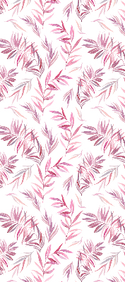 Rolgordijn verduisterend Roze bladeren