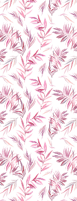 Rolgordijn verduisterend Roze bladeren