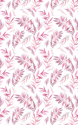 Rolgordijn verduisterend Roze bladeren