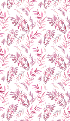 Rolgordijn verduisterend Roze bladeren