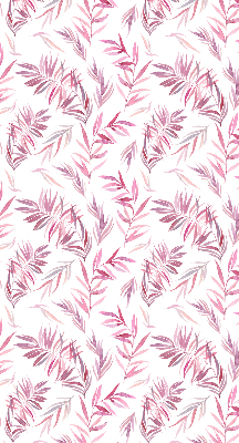 Rolgordijn verduisterend Roze bladeren