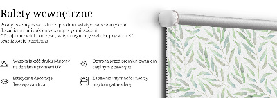 Rolgordijn verduisterend Groene bladeren