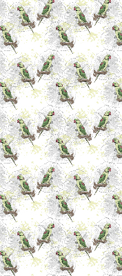 Rolgordijn verduisterend Papegaaien op een tak