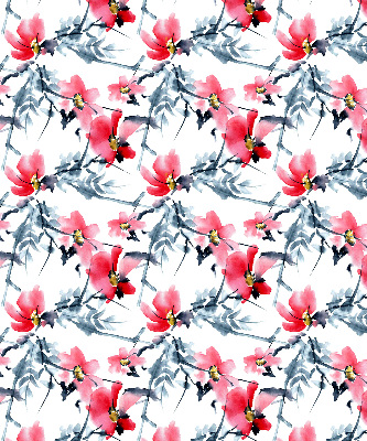 Rolgordijn voor het raam Bloemen