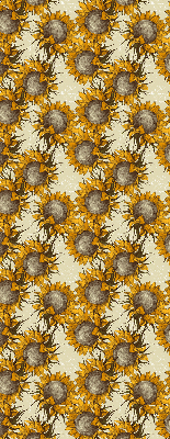 Rolgordijn voor het raam Zonnebloem