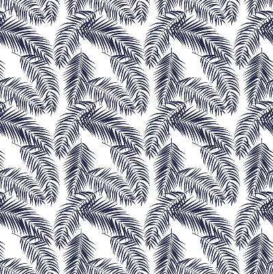 Rolgordijn voor het raam Varenbladeren