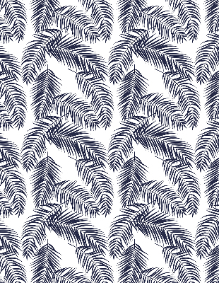 Rolgordijn voor het raam Varenbladeren