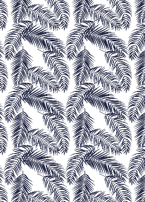 Rolgordijn voor het raam Varenbladeren