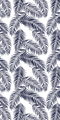 Rolgordijn voor het raam Varenbladeren