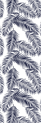 Rolgordijn voor het raam Varenbladeren