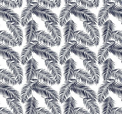 Rolgordijn voor het raam Varenbladeren