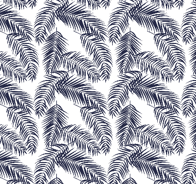 Rolgordijn voor het raam Varenbladeren