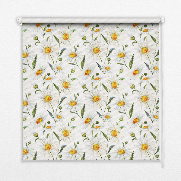 Rolgordijn verduisterend Madeliefjes