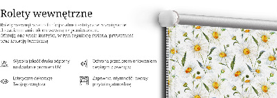 Rolgordijn verduisterend Madeliefjes