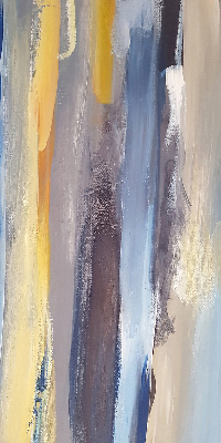 Rolgordijn verduisterend Geschilderd beeld