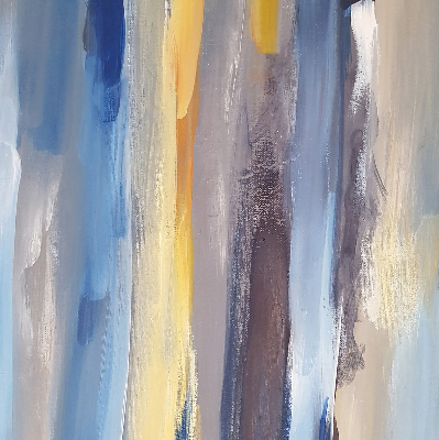 Rolgordijn verduisterend Geschilderd beeld