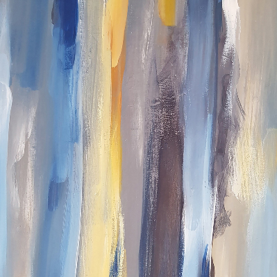 Rolgordijn verduisterend Geschilderd beeld