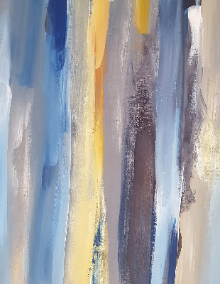 Rolgordijn verduisterend Geschilderd beeld