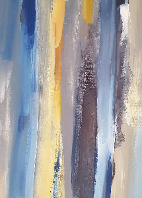 Rolgordijn verduisterend Geschilderd beeld