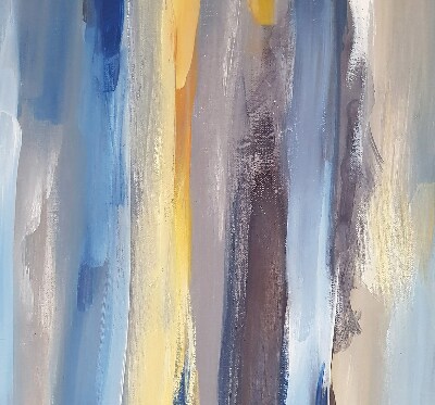 Rolgordijn verduisterend Geschilderd beeld