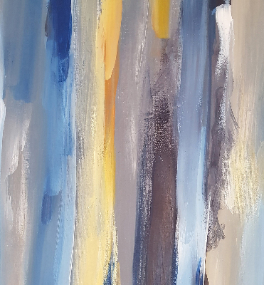 Rolgordijn verduisterend Geschilderd beeld