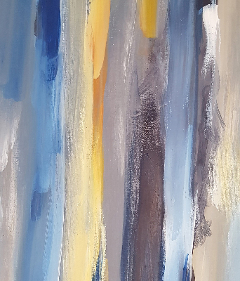 Rolgordijn verduisterend Geschilderd beeld