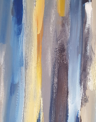 Rolgordijn verduisterend Geschilderd beeld