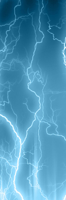 Rolgordijn voor het raam Bliksem