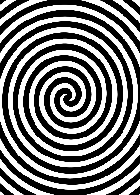 Rolgordijn verduisterend Hypnotiserende cirkel