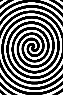 Rolgordijn verduisterend Hypnotiserende cirkel